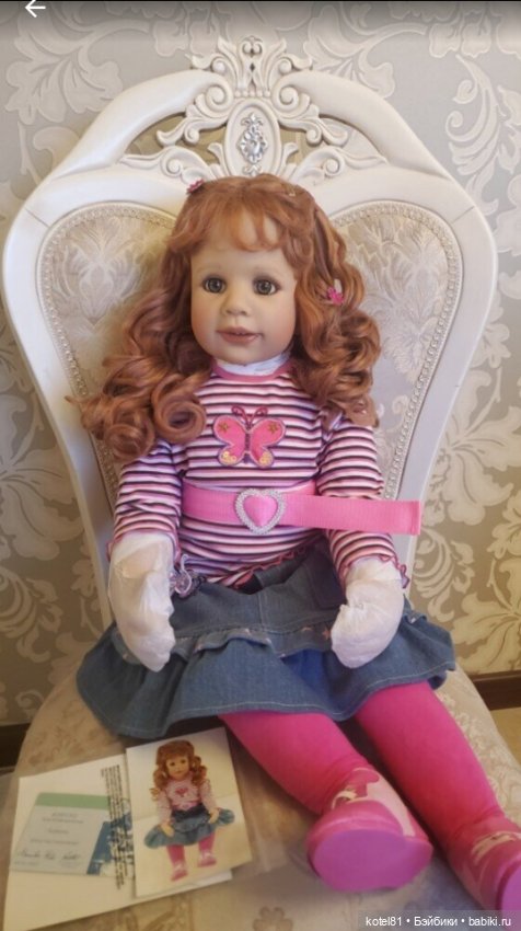 Katarina кукла виниловая от Monika Peter Leicht (фото 6)