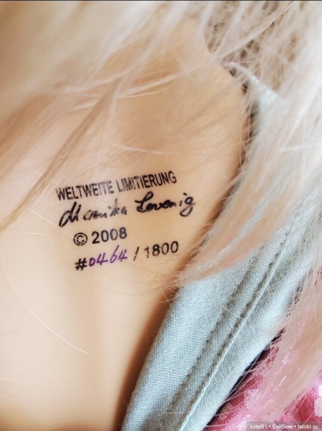 Агнетта Monika levenig кукла коллекционная виниловая (фото 8)