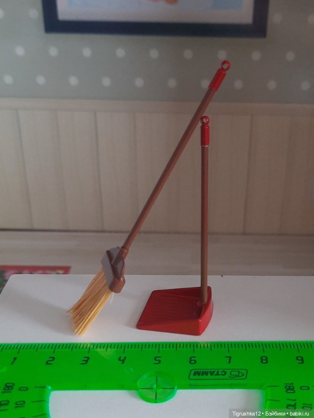 Инвентарь для уборки — Миниатюра для кукол (фото 9)