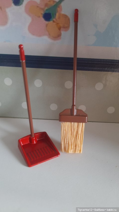 Инвентарь для уборки — Миниатюра для кукол