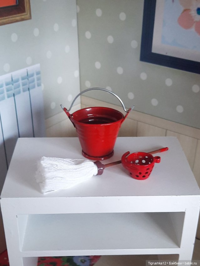 Набор для уборки — Миниатюра для кукол