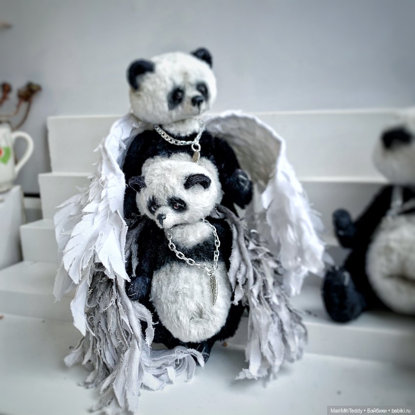 Мастер класс «панда-ангел» 18 см (фото 3)