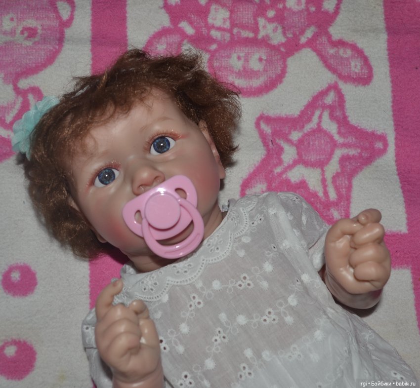 Кукла реборн,молд Saskia,Китай (фото 4)