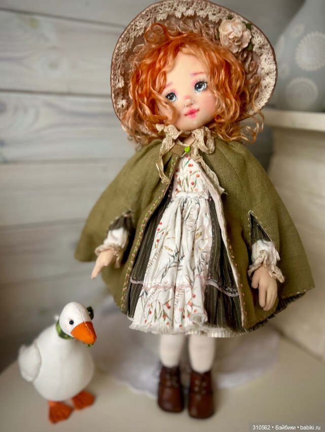 Текстильная куколка — Авторские куклы (фото 5)