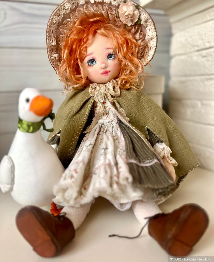 Текстильная куколка — Авторские куклы (фото 6)