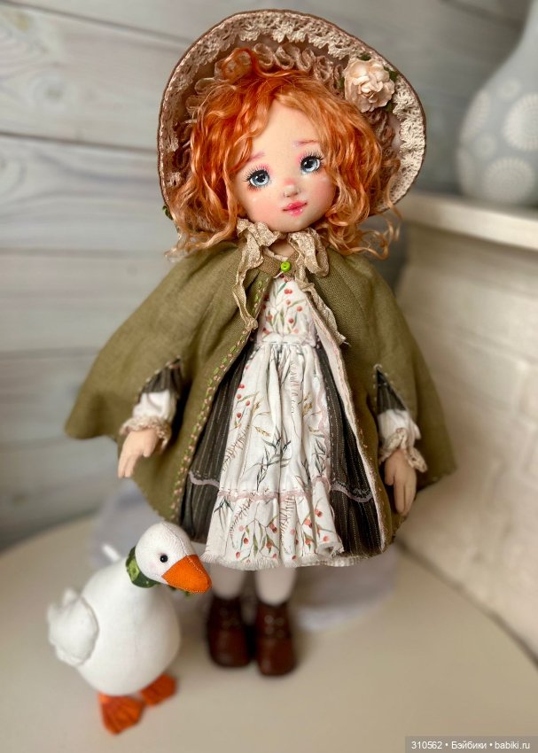 Текстильная куколка — Авторские куклы (фото 7)