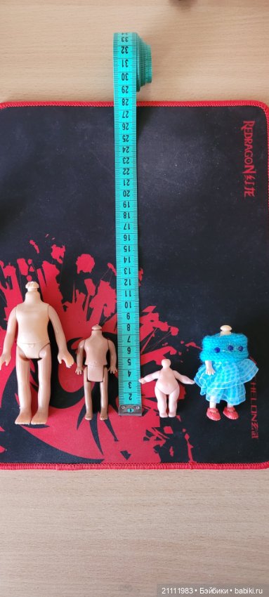 Лот тел и головушек — Тела и головы для кукол (фото 3)