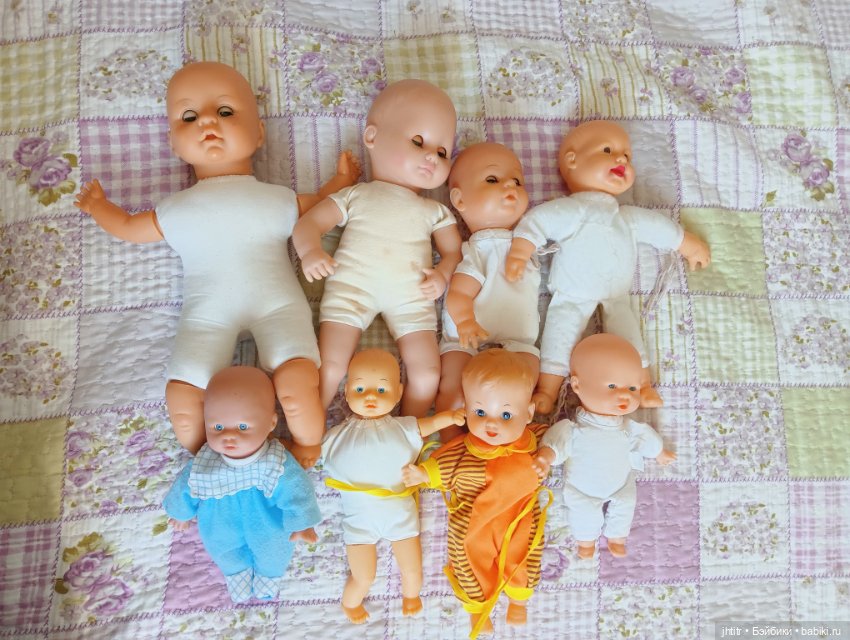 Мягко попики в одни руки — Винтажные куклы и игрушки детства