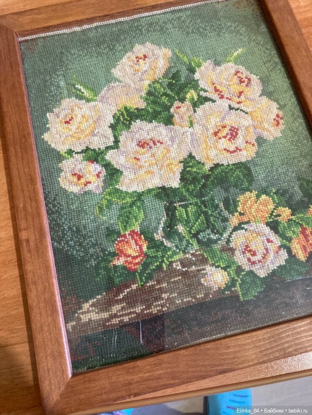Для кукольного интерьера. Вышивка ручная работа в ассортименте (фото 4)