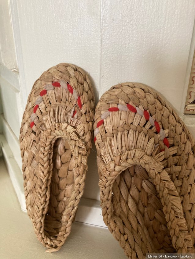 Лапти винтаж 1982 г — Обувь для кукол (фото 5)