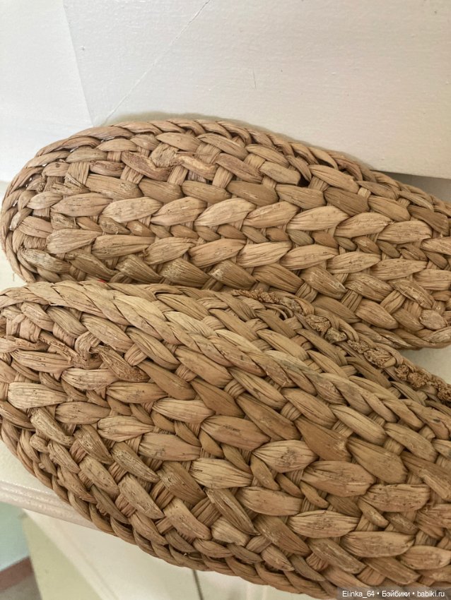 Лапти винтаж 1982 г — Обувь для кукол (фото 4)