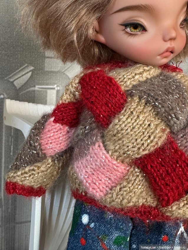 Свитер для кукол 1/6, Jacoosun (фото 2)