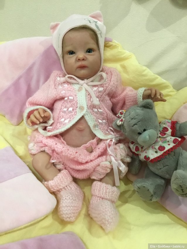 Кукла реборн Тинк от Бонни Браун ( оригинал) в любящие ручки