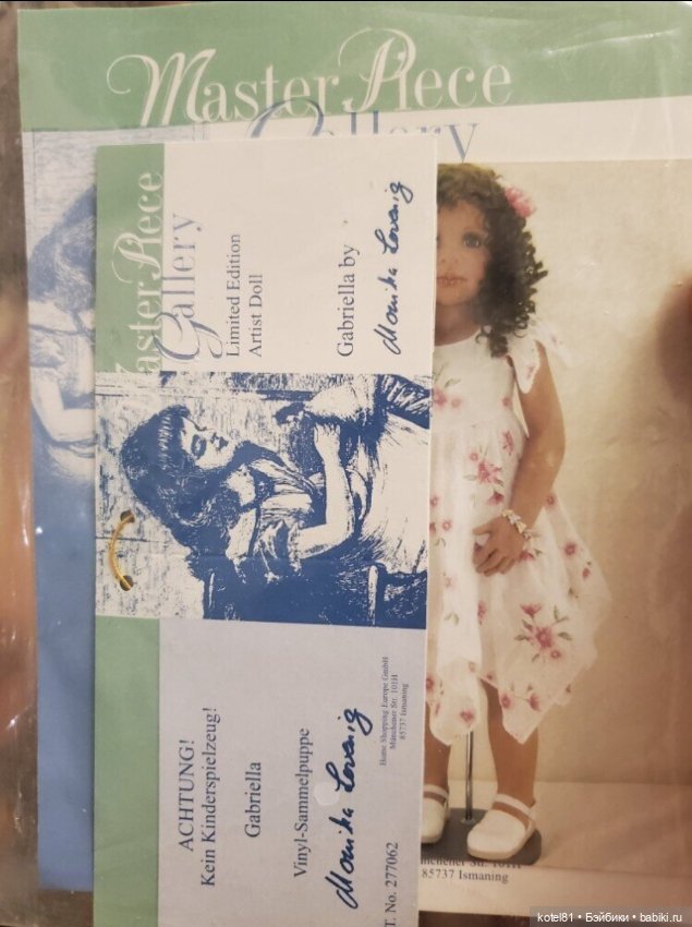 Кукла Габриела от Monika Levenig (фото 4)