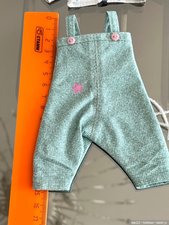 Платье и комбинезон на кукол