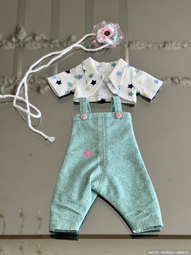 Платье и комбинезон на кукол
