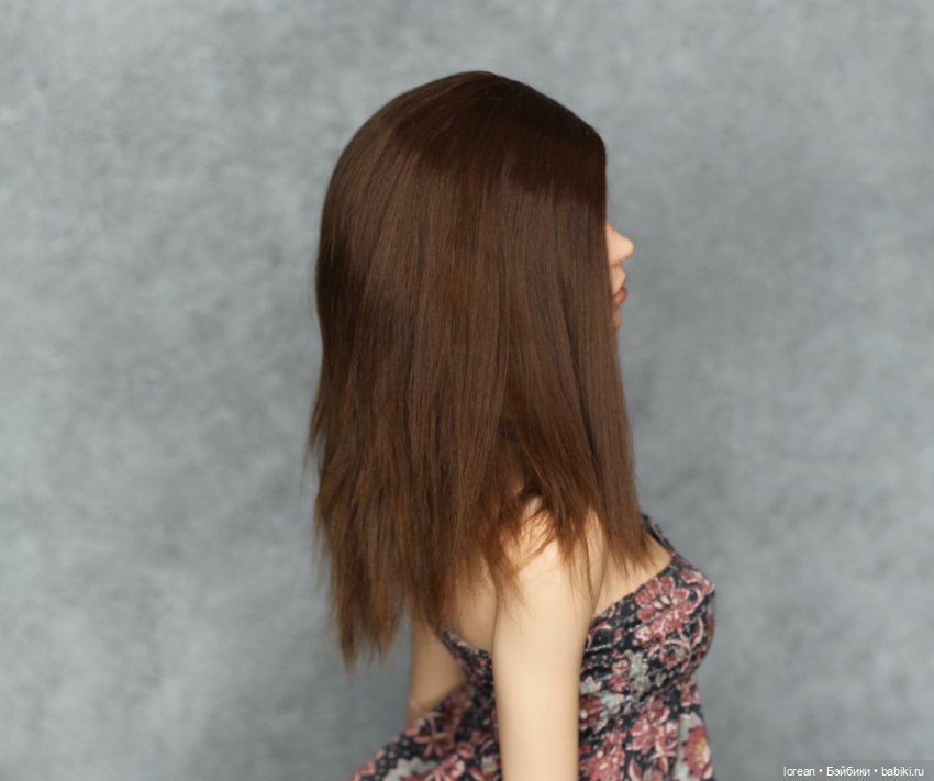 Парик из Альпаки сури для Dollshe Diana SD (фото 3)