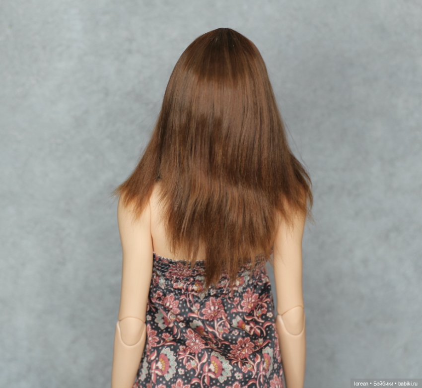 Парик из Альпаки сури для Dollshe Diana SD (фото 4)