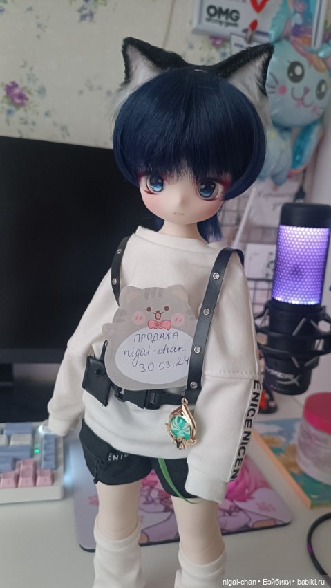 Аниме кукла Скарамучча DBS 1/4 (фото 8)