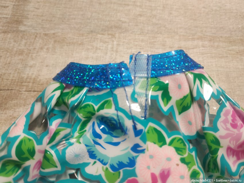 Аутфит Барби Экстра Fancy в цветочном платье (2) (фото 7)