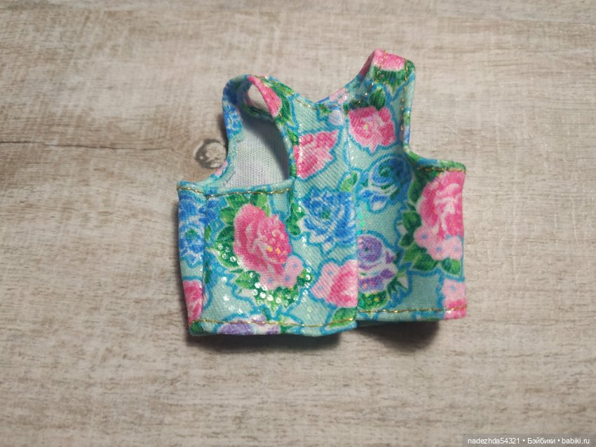 Аутфит Барби Экстра Fancy в цветочном платье (2) (фото 3)