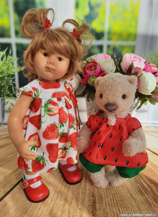 Тедди девочка — Авторские игрушки