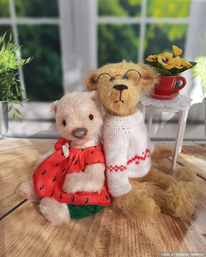 Тедди девочка — Авторские игрушки
