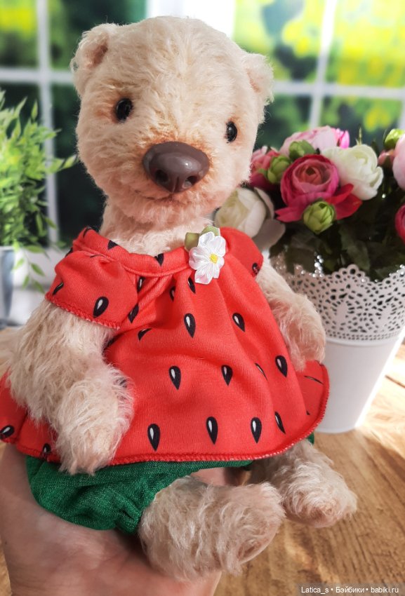 Тедди девочка — Авторские игрушки (фото 8)