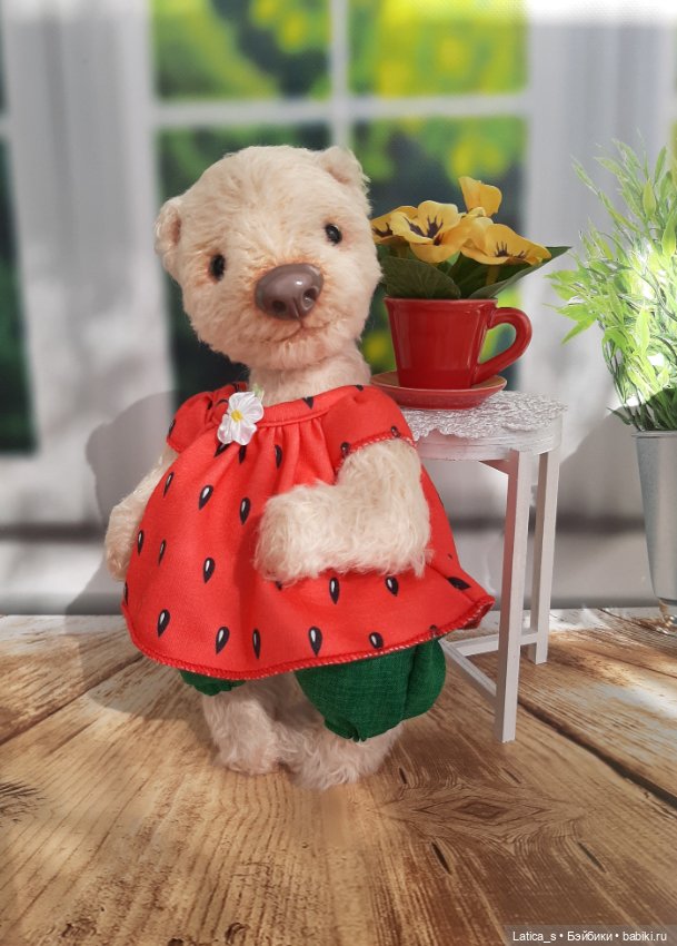 Тедди девочка — Авторские игрушки (фото 7)