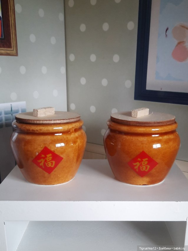 Горшочки керамика — Миниатюра для кукол (фото 4)