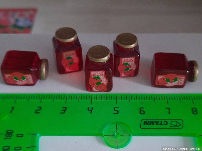 Баночки с вареньем — Миниатюра для кукол (фото 4)