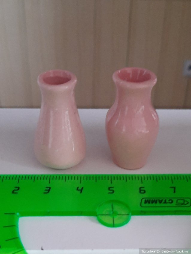 Вазочки — Кукольная миниатюра и румбокс (фото 5)