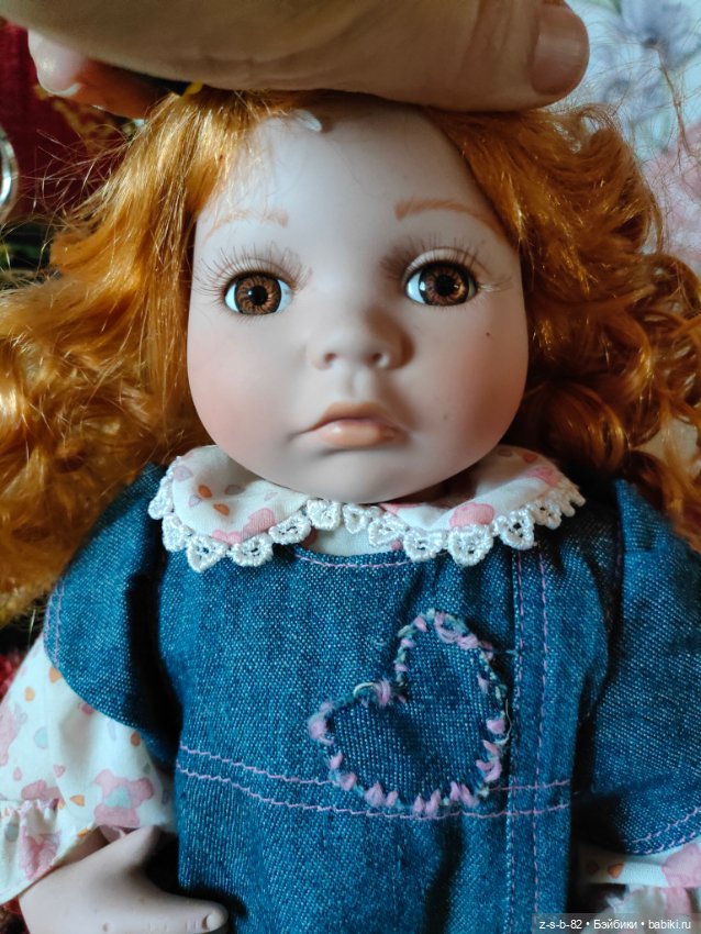 Рыжая винтажная фарфорка — Фарфоровые куклы (фото 4)
