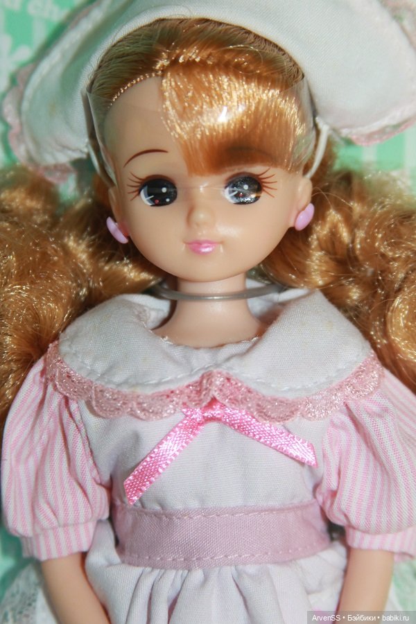 Takara Licca-chan Clinic Nurse Licca-chan and Aka-chan (фото 4)