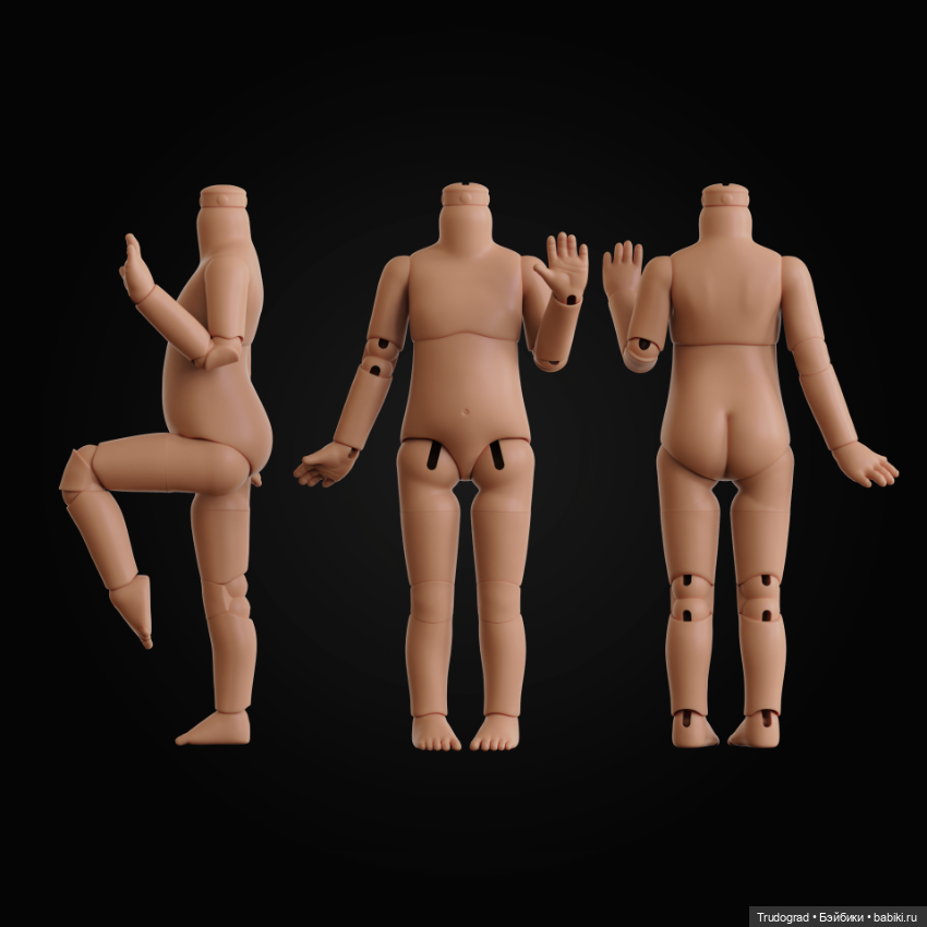 BJD тело для куклы Paola Reina Mini