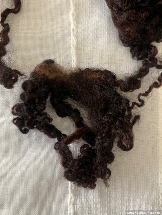 Локоны овечки 65 грамм — Парики и волосы (мохер) для кукол (фото 4)