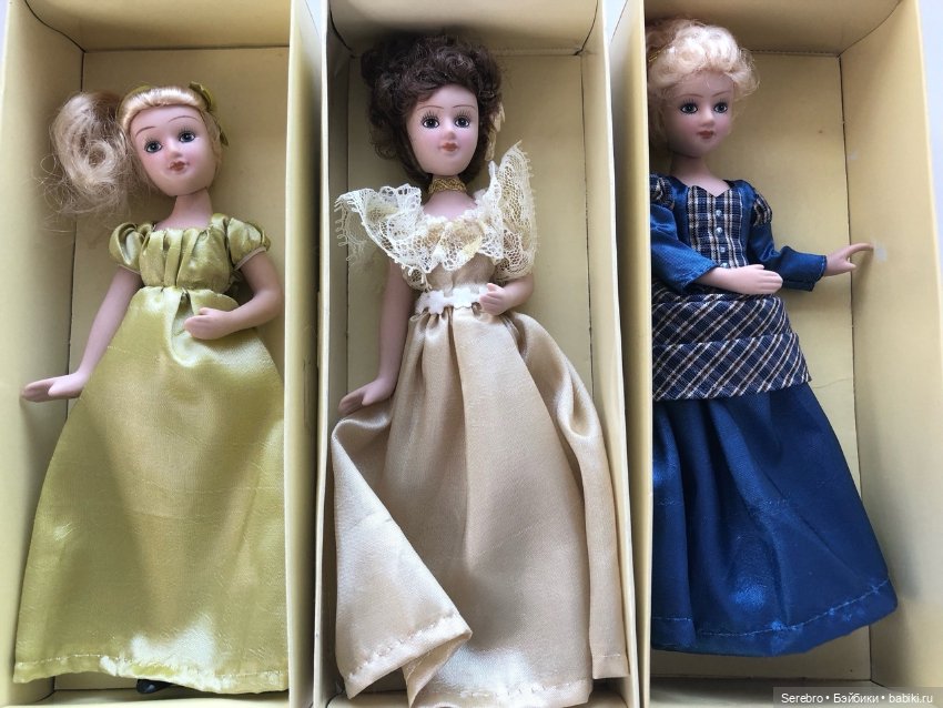 Куклы из серии "Дамы эпохи" (фото 6)