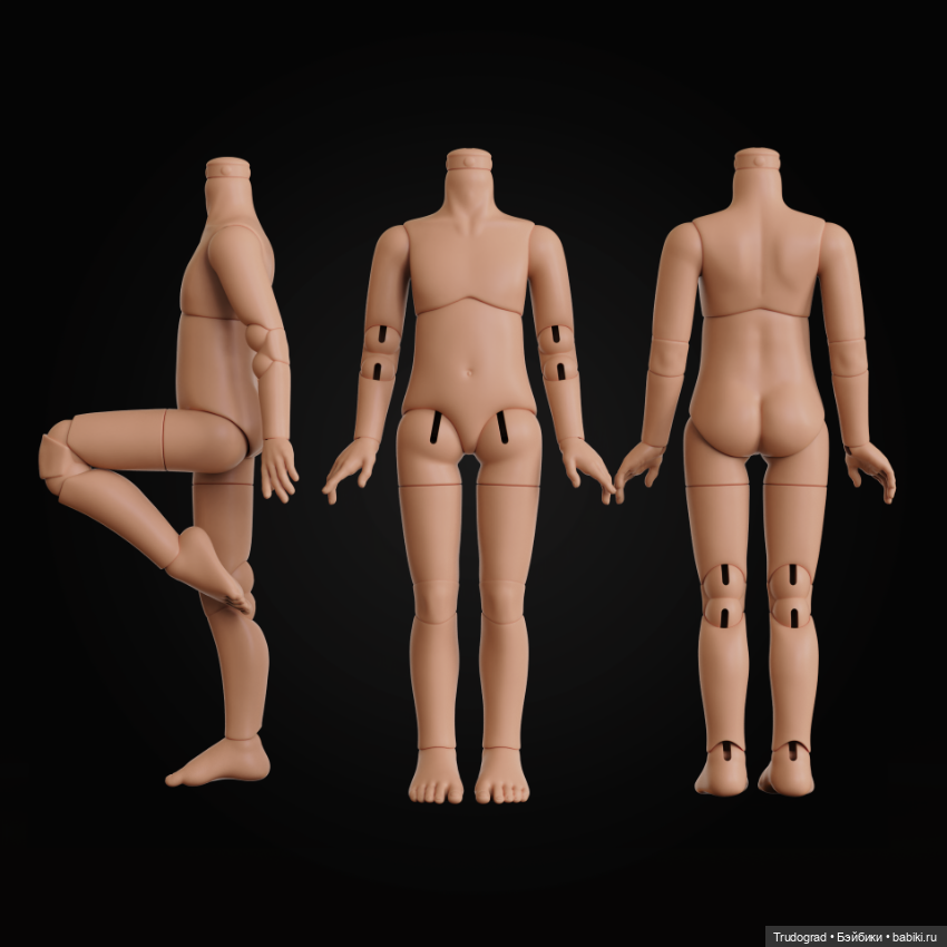 BJD тело для куклы Paola Reina мальчик