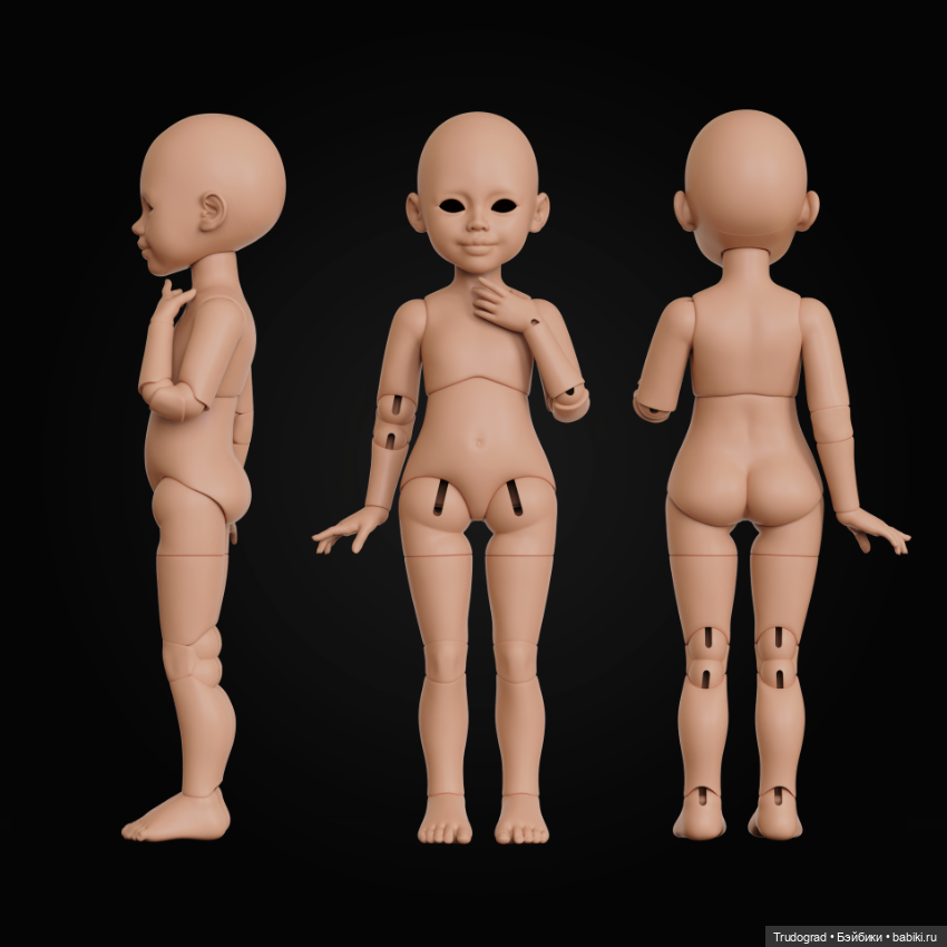 BJD кукла Paola Reina с авторской головой