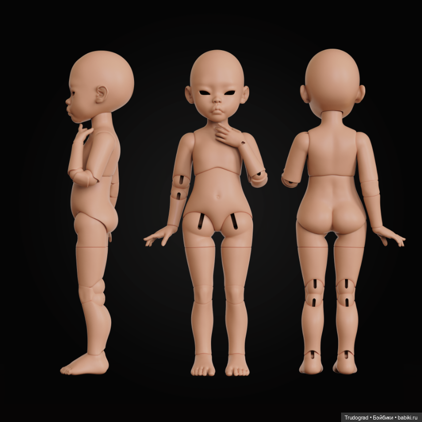 BJD кукла Paola Reina с авторской головой