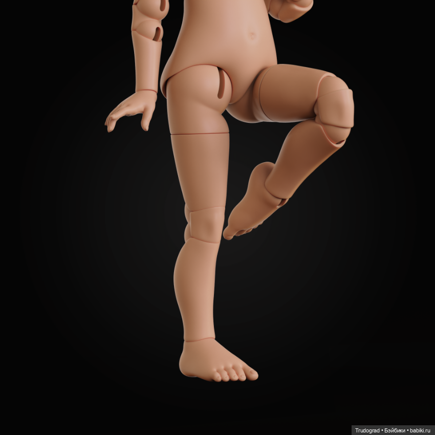 BJD кукла Paola Reina с авторской головой (фото 3)