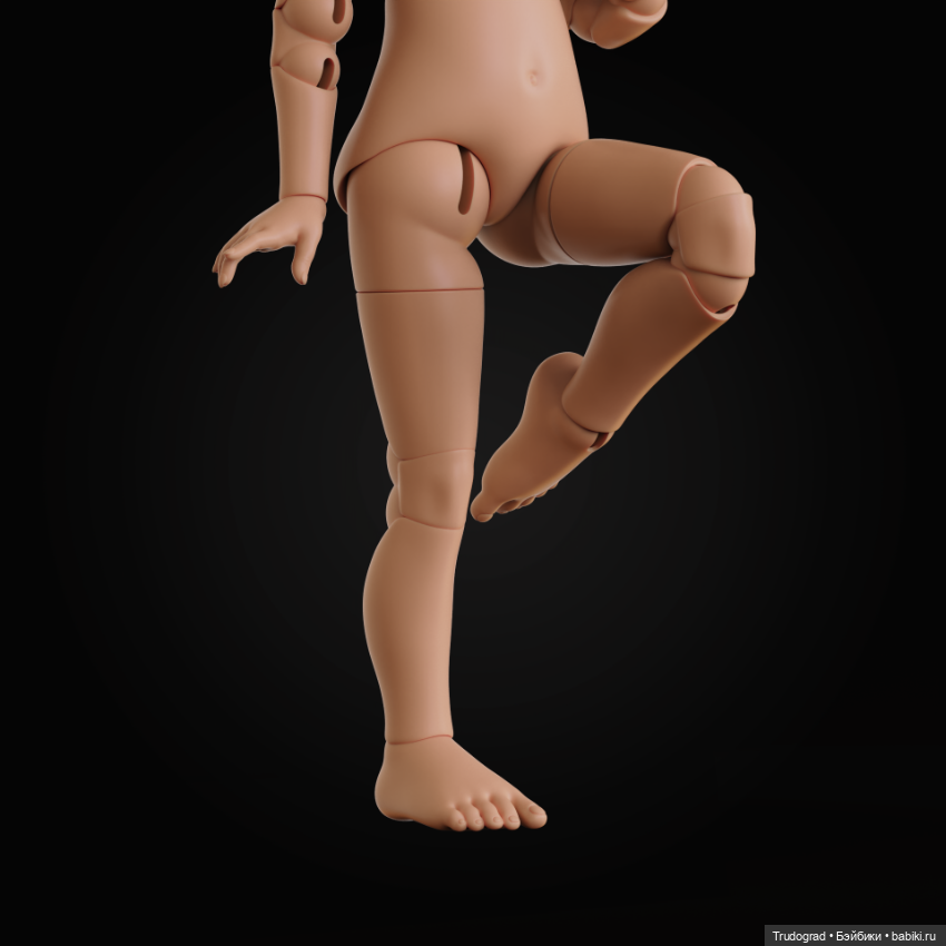 BJD кукла Paola Reina с авторской головой (фото 3)