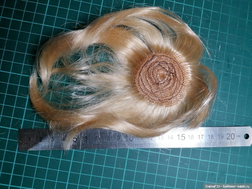 Парик из искусственных волос на сетке (фото 6)