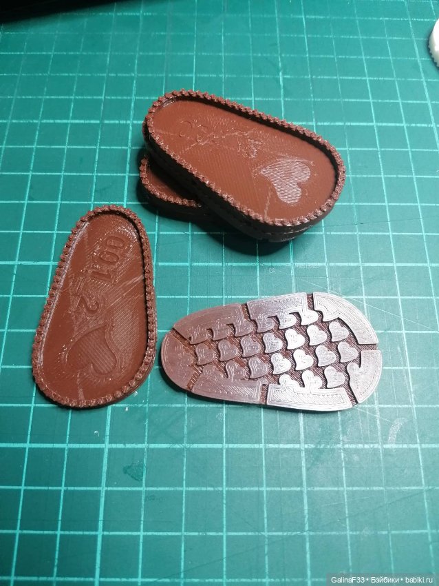 Подошва 3Д печати для кукол Паола рейна Новая (фото 3)