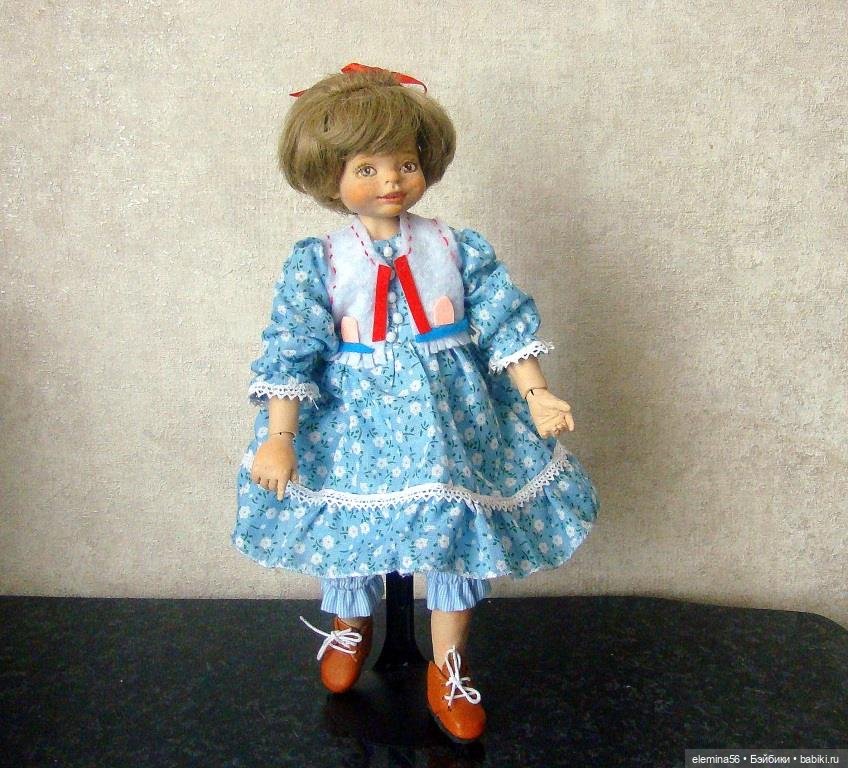 Мари. Авторская кукла в смешанной технике (фото 10)