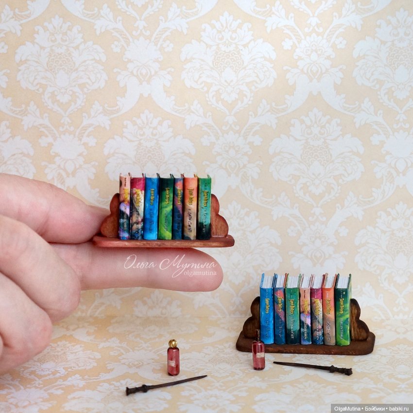 Книжки Гарри Поттер — Миниатюра для кукол (фото 4)