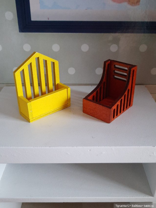Полочки в кукольный домик (фото 2)