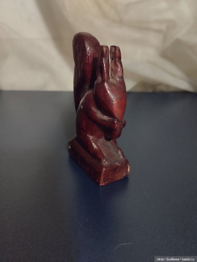 Деревянная игрушка СССР Белочка (фото 2)