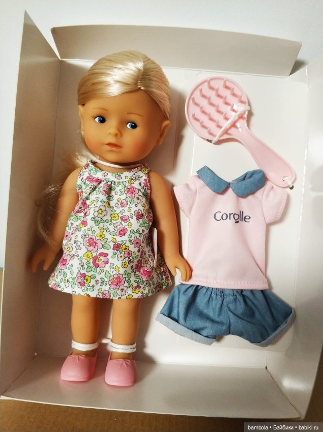 Малышка Rosy Corolle набор с одеждой (фото 2)