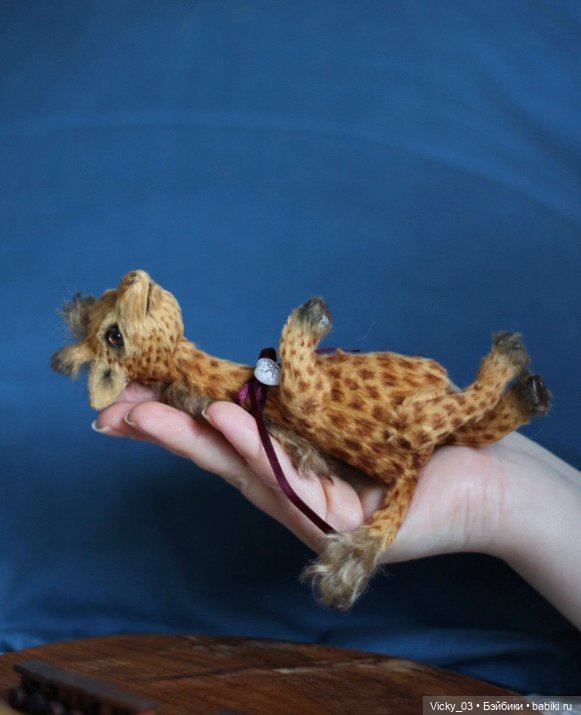 Жираф тедди Samuel — Авторские игрушки (фото 6)